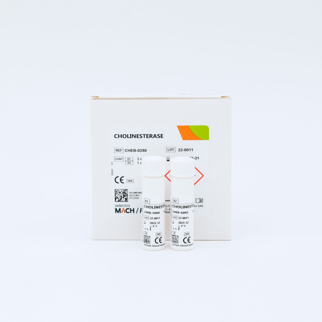 Cholinesterase assay for low-volume testing